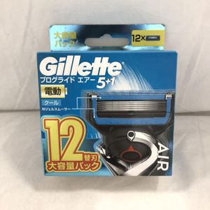 未使用 P&G Gillette プログライド エアー 5+1 電動タイプ 替刃 大容量パック 12個入 [jg