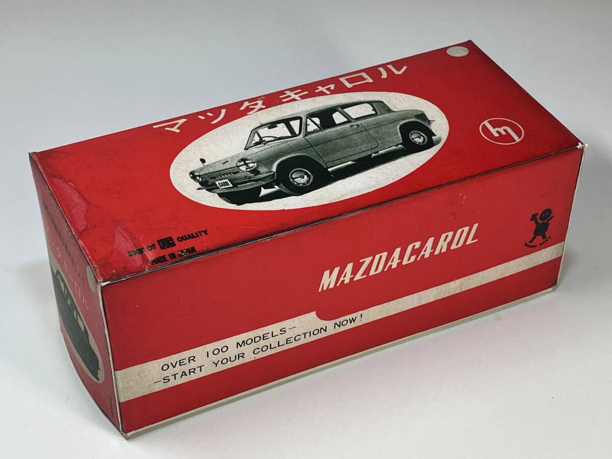 バンダイ マツダ キャロル 旧車 国産車 アンティーク ブリキのおもちゃ