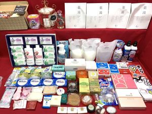 未使用品　石鹸 洗顔 LUSH ラッシュ 入浴剤 無印 洗濯洗剤 柔軟剤 ENVIRON エンビロン モ