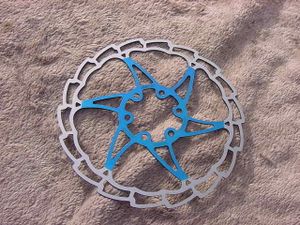 MSC Ultralight 1.8㎜ brake disc rotor 160φ BLUE 新品未使用