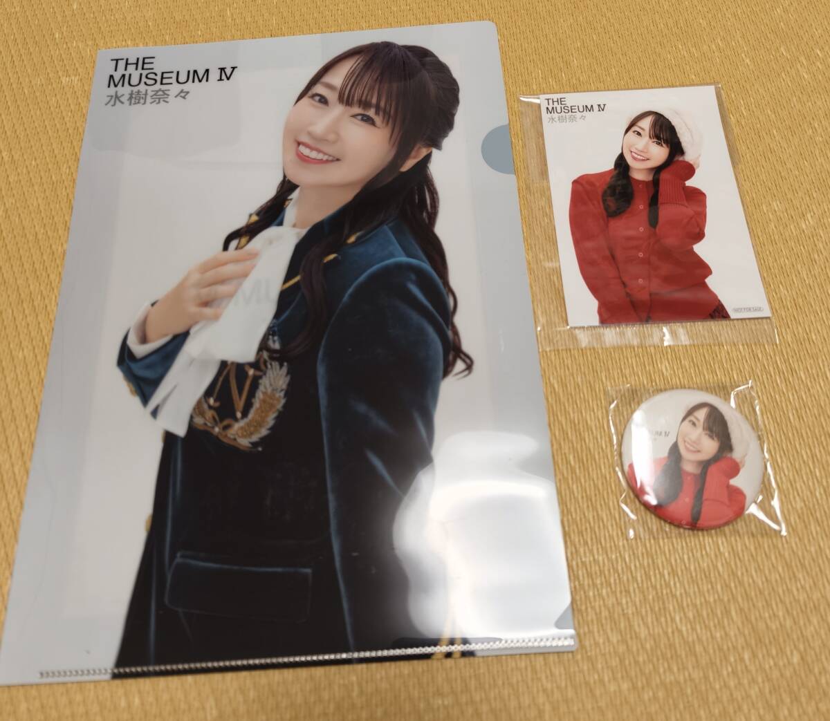 水樹奈々【アニメイト店舗特典】THE MUSEUM Ⅳ 特典のみ【A4クリア