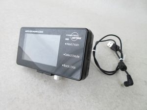【サービス品・実働】デイトナ MOTO GPS RADAR LCD3.0 コムテック レーダー探知機 レーザ