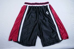 美品　コンバース converse　ブラック＆レッド　バスケ　ゲームパンツ　サイズM　ブラッ