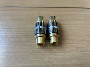 オーディオテクニカ　RCAアタッチメント　2個セット