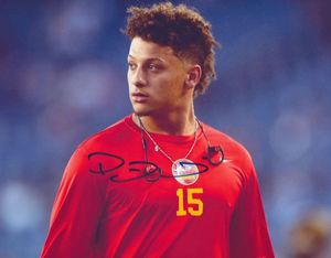 Patrick Mahomesパトリック・マホームズ★直筆サイン写真★証明書COA◆8008