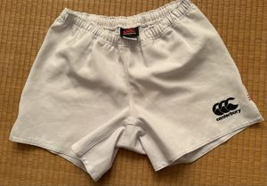 カンタベリー ラグビーパンツ ラグパン 白　Mサイズ