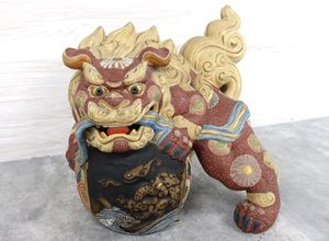九谷 獅子 置物 玉のYahoo!オークション(旧ヤフオク!)の相場・価格を