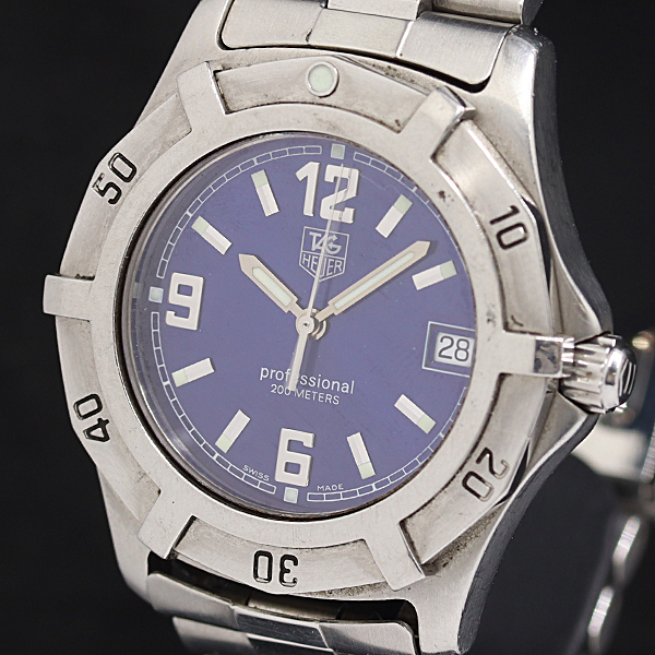 TAG HEUER タグホイヤー695.713KAエクスクルーシブ自動巻き動作品 TAG HEUER】タグホイヤー 4000 エクスクルーシブ デイト 695.713KA