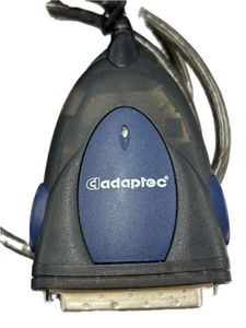 【美品】ADAPTEC SCS1ハーフピッチ50ピン USB変換ケーブル