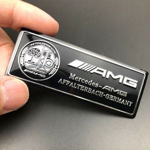 Mercedes-Benz メルセデスベンツ AMG アップルツリー アルミ エンブレム プレート ステッ