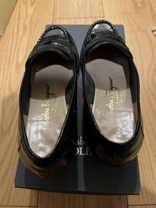 フェラガモ Ferragamo ローファー黒　23.5