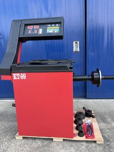 新品　一年間保証　訳アリ kt99 ホイールバランサー 100V ウエイト位置照準レーザー器付