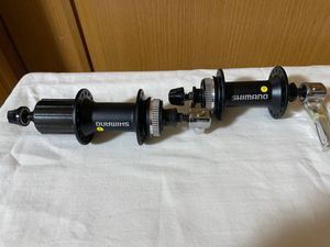 【未使用品】SHIMANO ALIVIO HB-M435 FH-M435 前後セット