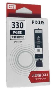 新品 未開封 期限内 インク Canon BCI-330XL PGBK キヤノン 未使用 純正 プリンタ カート