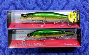 Megabass　メガバス　カゲロウ124F、X80マグナム　スイッチングゴールド2026　エキシビジ