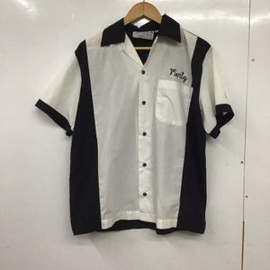 USED M 古着 シャツ、ブラウス 半袖 半袖シャツ ボーリングシャツ カラーシャツ CruisinU