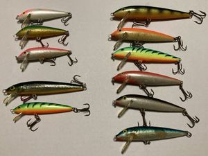 ラパラ ミノー　カウントダウン　シンキング　フローティング　 ルアー セット　バス釣り