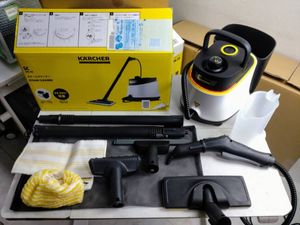 13162-06★KARCHER スチームクリーナー 高圧洗浄機 掃除機 クリーナー キャニスタータイ