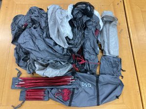 【10-5-9531】DOD ワンタッチテント ライダーズタンデムテント キャンプ アウトドア ソロ