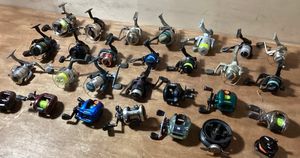 AB-1204 RYOBI FUJI DAIWA 他 スピニングリール ベイト リール 釣具 道具 海 川 釣り フ