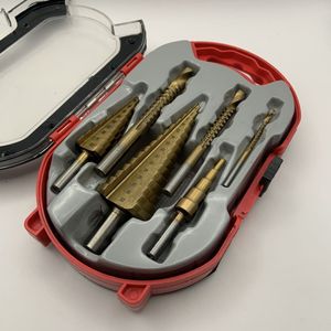 ステップ ドリル ビット セット 6P チタニウム ドライバー リーマー