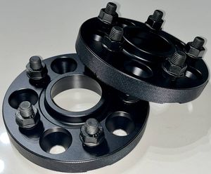 即納ジャガー5穴5HワイドトレッドスペーサーPCD108純正アルミホイール用63.4ハブリング20