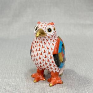 フクロウ 梟 ふくろう 置物 8点 まとめ 木彫り 陶器 縁起物 讃岐一刀彫