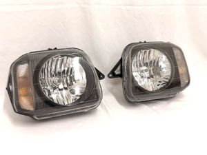 ジムニーJB23 純正ヘッドライト中古品　左右セット　オートレベライザー付き