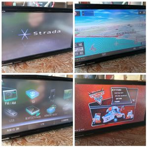 3916066■ Panasonic Strada / CN-RA04WD ■ 美品 訳あり パナソニック ストラーダ メモ