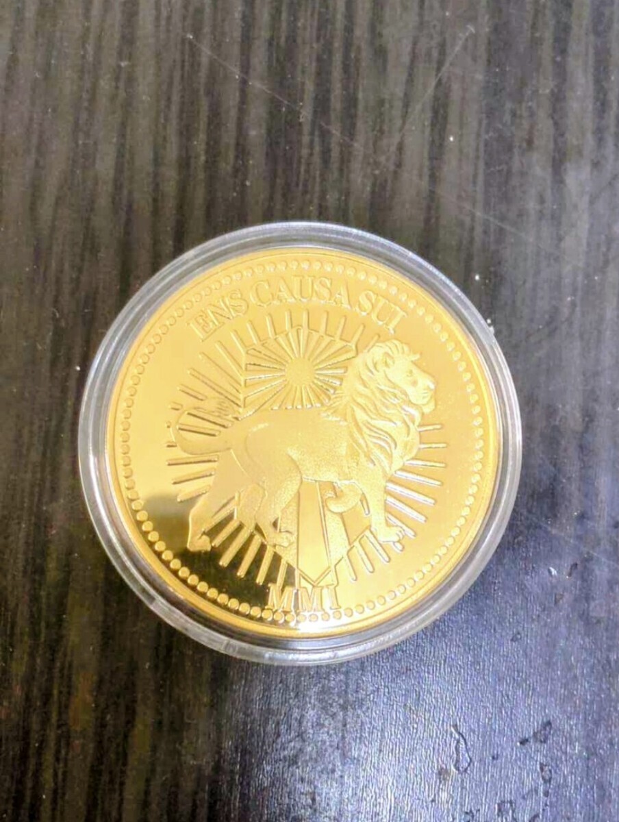 新品 復刻版 日本初の二十圓金貨 純銀プルーフ大型メダル 20円