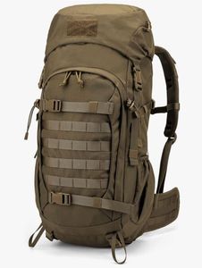 美品　マーディングトップ　50L カーキ　レインカバー付き バックパック アウトドア キャ