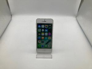 【中古・ジャンク】 本体破損 Apple iPhone 5 32GB SoftBank ホワイト＆シルバー NW利用