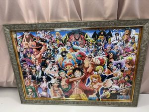 ワンピース パズル 完成品 セット 額縁付き 限定 ワンピース ジグソーパズル 完成品 2枚 額縁付き アルティメット