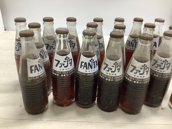 A13 ファンタ瓶 まとめ売り ガラス瓶 当時物 観賞用 ヴィンテージ