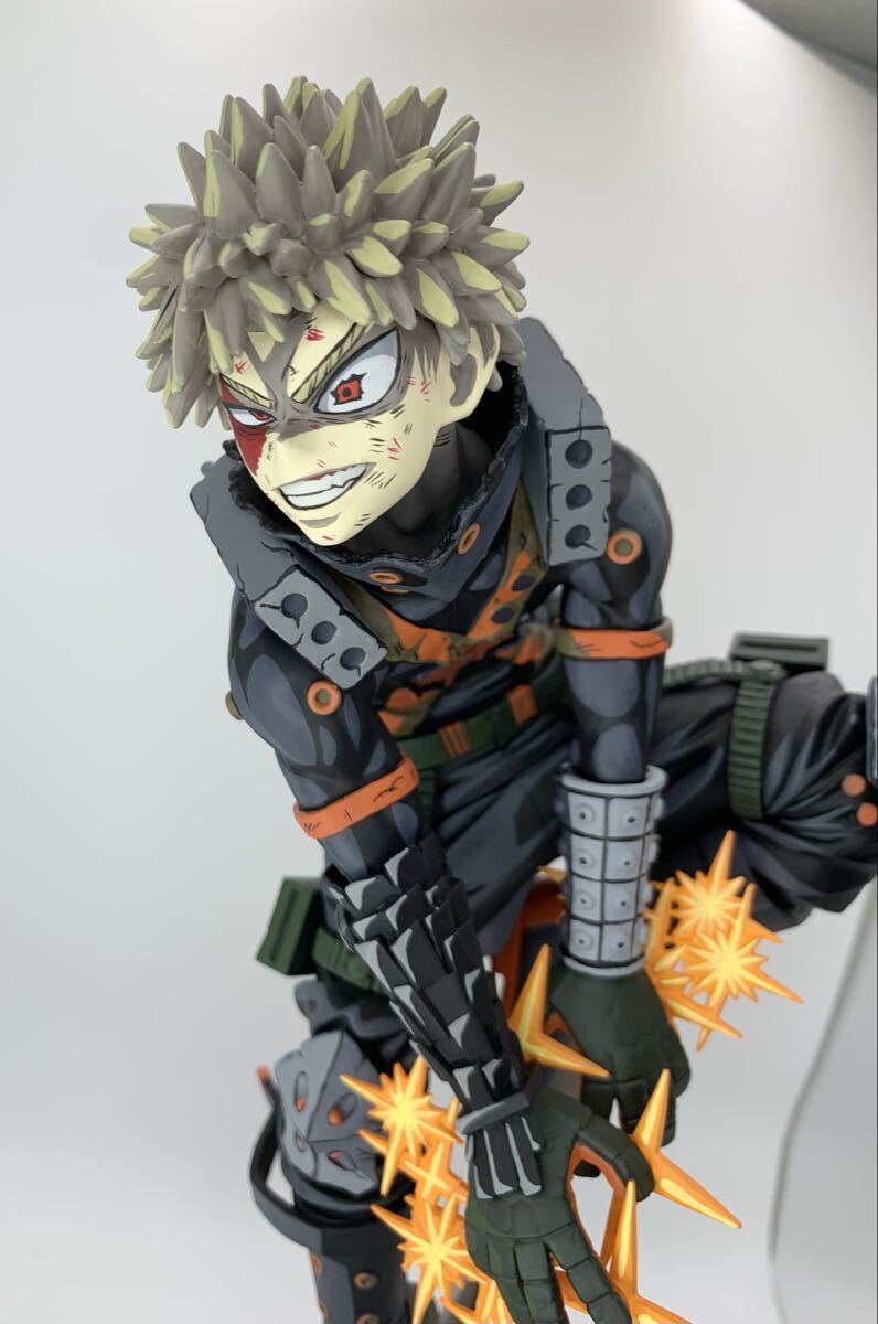 一番くじ　僕のヒーローアカデミア 爆豪勝己 フィギュア　リペイント　二次元彩色 僕のヒーローアカデミア 爆豪勝己 二次元彩色 リペイント 二次元塗装