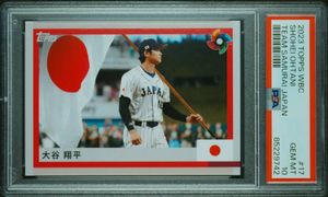 PSA10 2023 Topps WBC #17 Shohei Ohtani Team Samurai Japan PSA 10