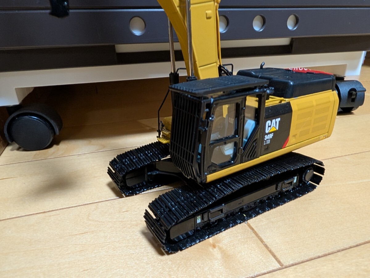 CAT 349FLXE 1/50 超ロング解体仕様機 ダイキャストマスター カスタム