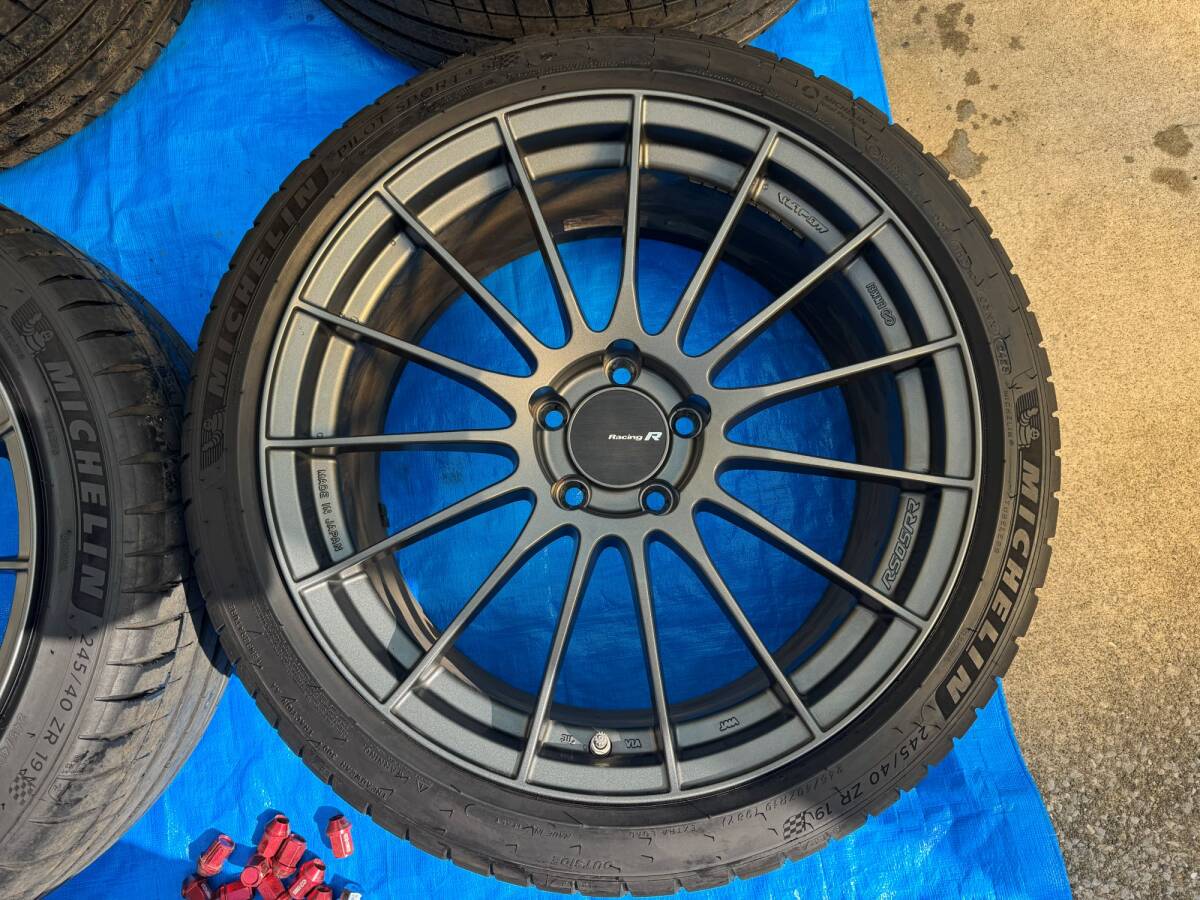 ENKEI RS05RR 19x8.5J+35 PCD 114.3 Matte Dark Gunmetallic
