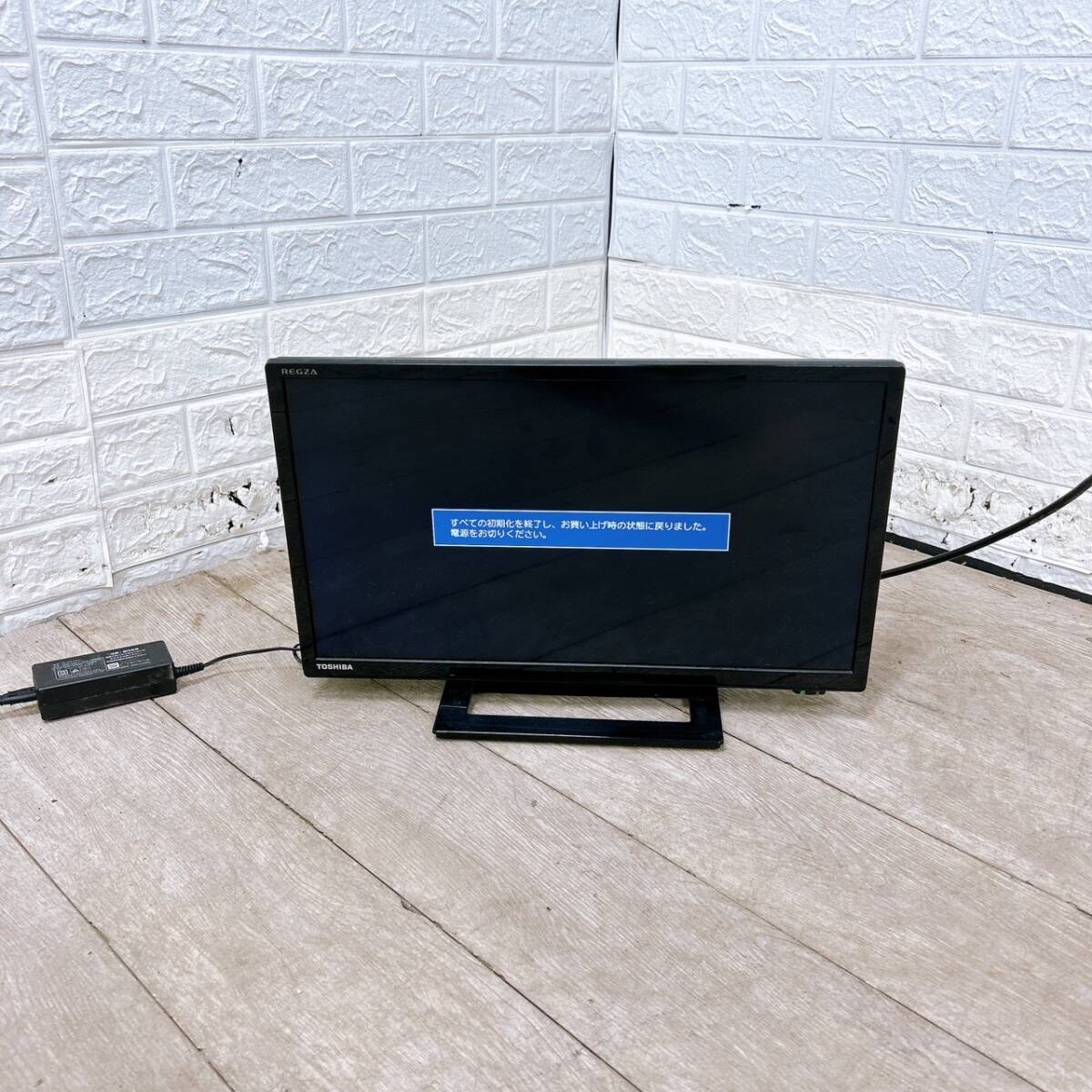 1円スタート！動作確認済み！】 東芝 TOSHIBA 19S22 液晶カラーテレビ