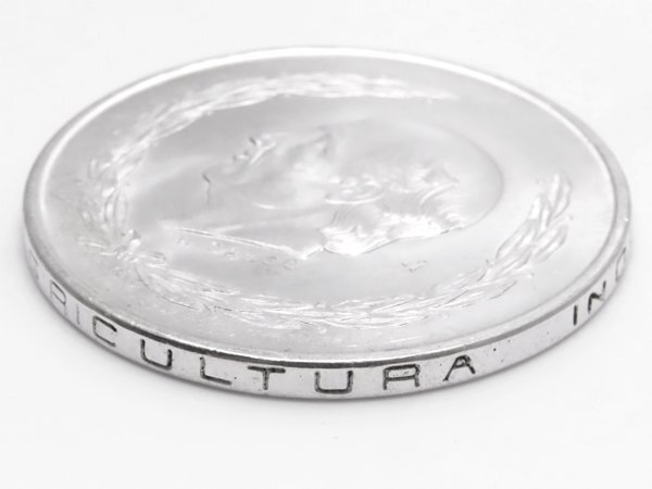 1円～☆質流れ☆メキシコ 5ペソ銀貨 イダルゴの横顔 1951年発行 純度72