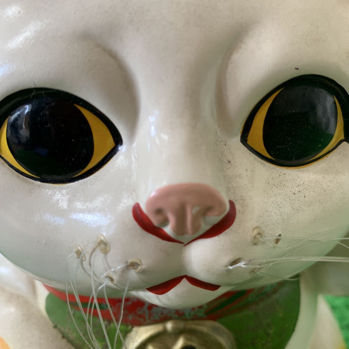 招き猫 置物 インテリア 貯金箱 縁起物 まねきねこ 開運 商売繁盛 陶器