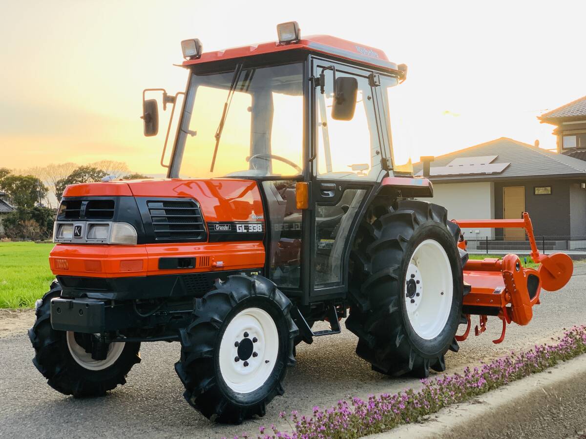鹿児島発　クボタ　20馬力　トラクター　GL200　パワステ　モンローオート　逆転　倍速 鹿児島発 クボタ 20馬力 トラクター GL200 パワステ モンローオート