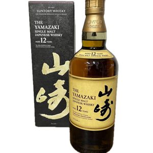 新品・未開封　山崎シングルモルト　７００ml 箱付き　㋕21 サントリー シングルモルトウイスキー 山崎 サントリーシングルモルト