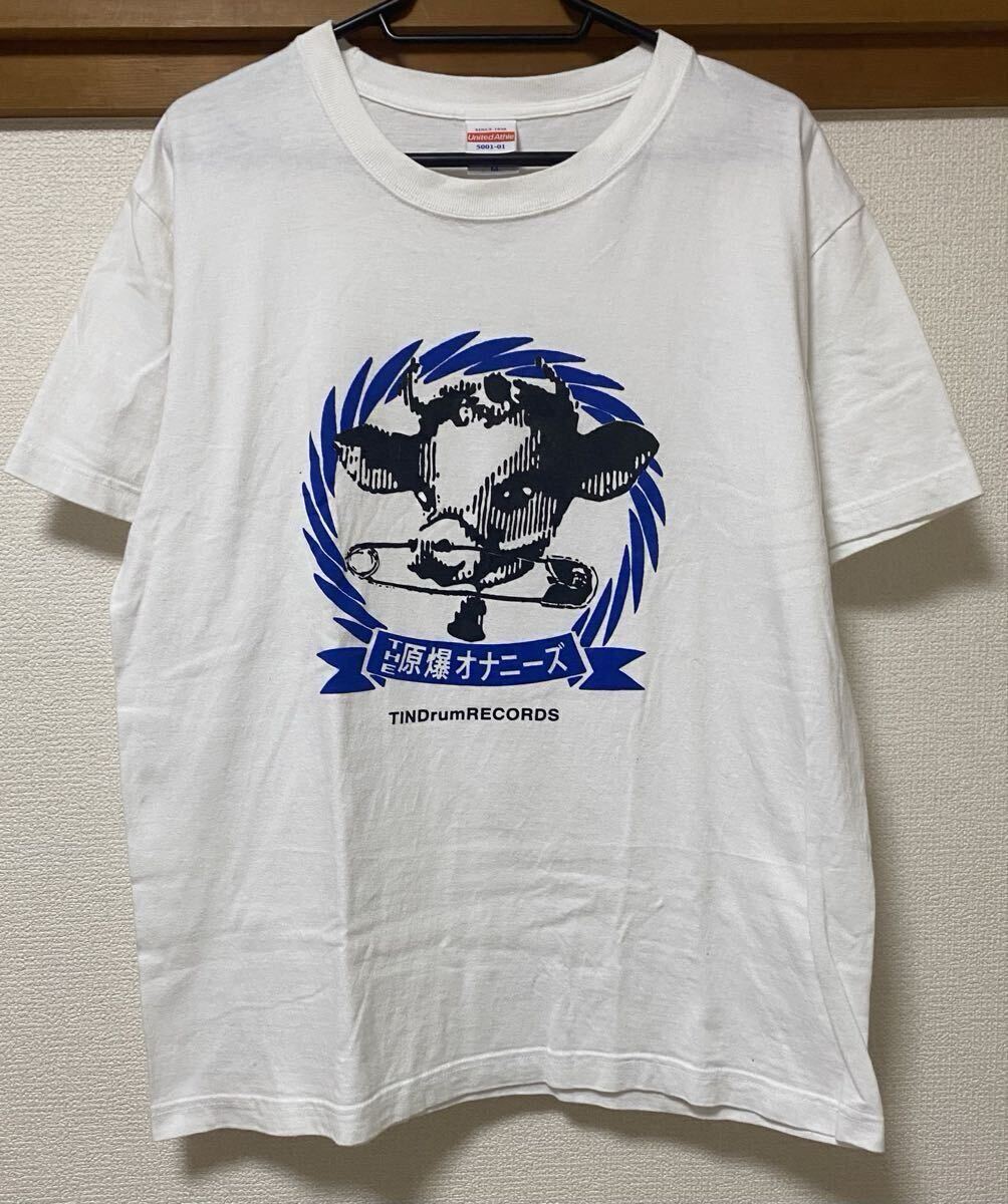 レア THE 原爆オナニーズ Tシャツ M PUNK バンドTシャツ / s.o.b gauze