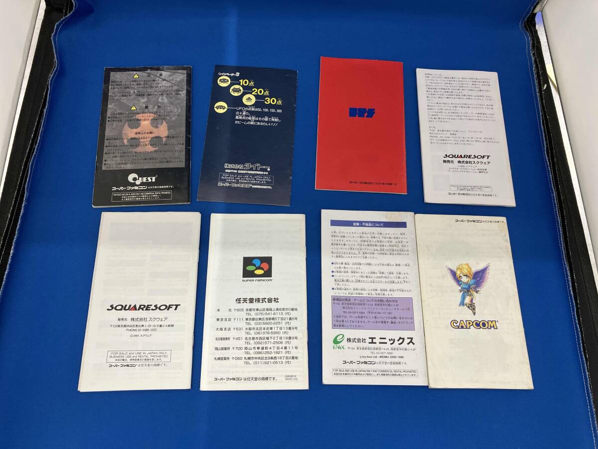 ゲームソフト説明書のみ まとめ売り スーパーファミコン(スポーツ