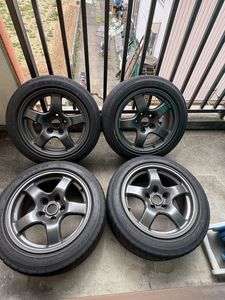【売却済】32GT-Rホイール4本 NISSAN ニッサン スカイライン BNR32 GT-R 純正 中古ホイール 4本 8J