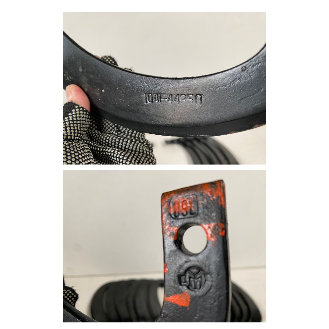 Hm144◇耕うん爪◇ロータリー爪 管理機 農機具 パーツ 1041-44400 1041