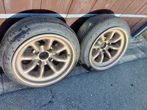 自動車 ワタナベ エイトスポーク PCD114.3 AE86にて使用
