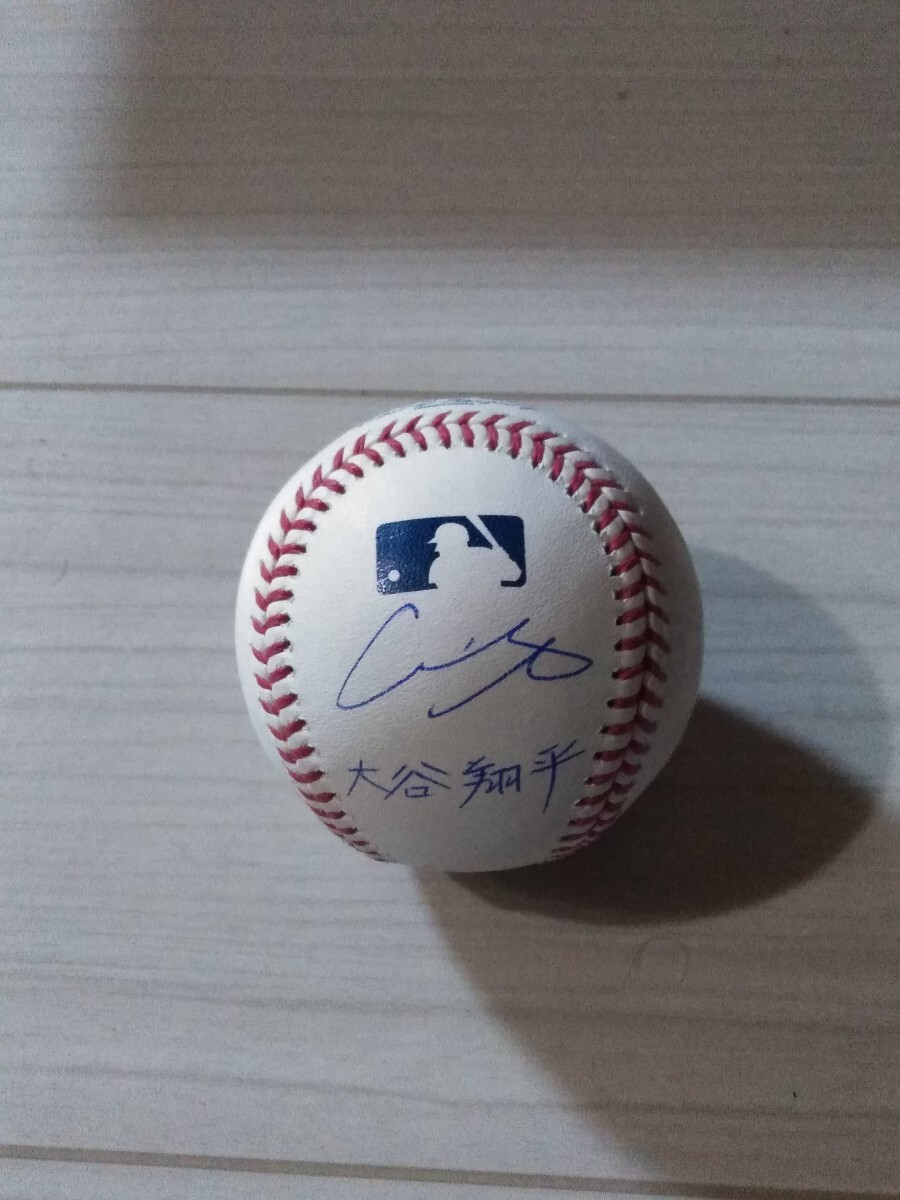 大谷翔平 直筆サインボール 漢字サイン フルネーム MLB 公式球 試合球