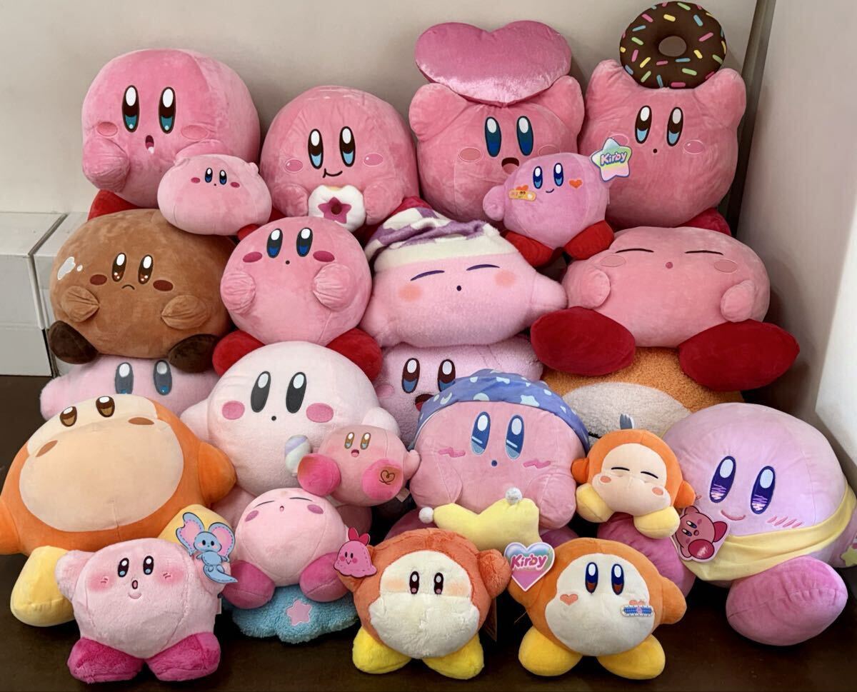 RR217) 星のカービィ ぬいぐるみ 大量セット まとめ売り カービィ